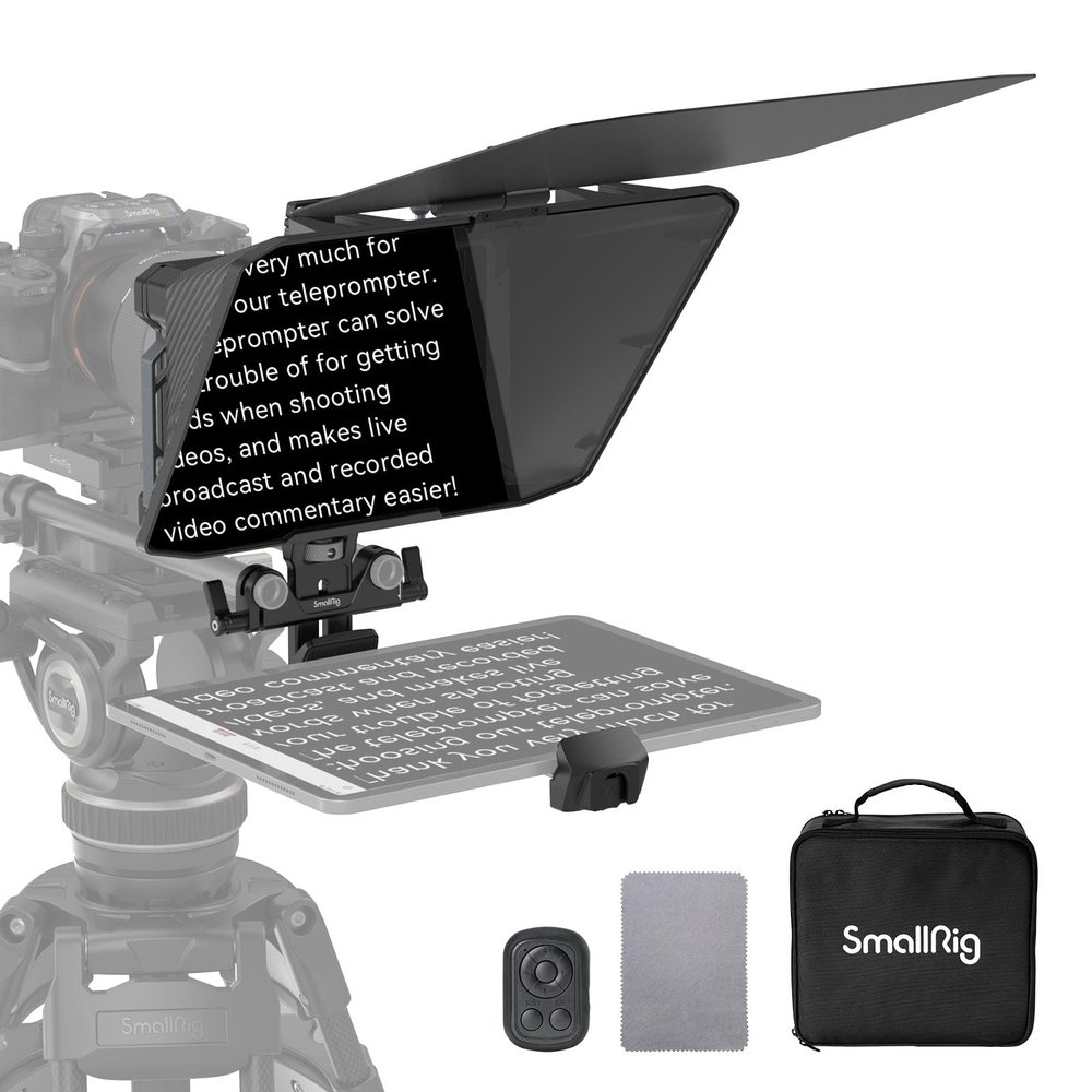 SMALLRIG Teleprompter for iPad Tablet up to 11 inch, NOT for Smartphone