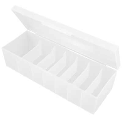 EXCEART Cord Storage Box Transparent Desktop Organizer for Data Cables Charging Cords and Accessories Material Cover for Home Office Organization