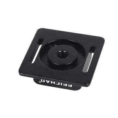 FEICHAO 38mm Quick Release Plate 1/4" Thread Magnetic Base Cold Shoe Mount for Tripod Bracket DSLR Camera Photography Accessories (Standard Version)
