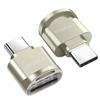 UPPZEED Type C Micro SD/TF Card Reader, UPPZEED USB C to Micro SD SDHC SDXC OTG Memory Reader,Type C Card Reader Adapter Compatible with Laptop, MacBook, Tablet, Smartphone view 1
