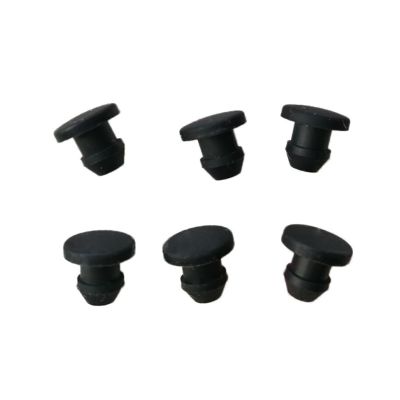 CLENEA 10pcs 2.5/3/3.5/4mm Silicone Rubber Hole Caps Solid T-Type Plug Cover Gasket Blanking End Cap Seal Stopper (Color : Transparent, Size : 3mm)