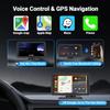 Carplay Wireless Portable Touchscreen Car Stereo Bluetooth Voice Control 7" for Apple Car Play & Android Auto Car Audio HD Screen with 1080p Backup Camera GPS Navigation/Mirror Link Fits All Cars view 4
