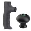 Rigdance Monopod Handle Grip + Trekking Pole Head Grip Knob with Compass for Hiking, Converted Monopod to a Cane Walking Stick view 1
