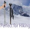 Rigdance Monopod Handle Grip + Trekking Pole Head Grip Knob with Compass for Hiking, Converted Monopod to a Cane Walking Stick view 2