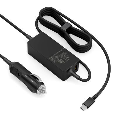 100W Laptop Car Charger USB C Car Charger for HP Spectre/Elitebook,Dell Latitude/Precision/XPS/Compatible MacBook Pro/Air,Samsung Galaxy S25,Asus,acer,Lenovo ThinkPad/Yoga/Idea Laptop Car Charger