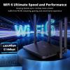 DBIT AX1800 WiFi 6 Router Dual Band Wireless Internet Router, Wireless Speed (Up to 1.8 Gbps) with 4 x Gigabit Ethernet Ports, MU-MIMO, OFDMA, WPA3, IPV6, EasyMesh, Guest WiFi, Parental Controls view 2