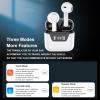 Language Translator Earbuds - Support 144 Languages, Bluetooth Translator Earphone for Expat Life, Compatible with OS & Android - White view 2