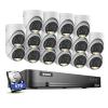 ANNKE 16CH Outdoor Security Camera System, 4K H.265+ 5-in-1 DVR Recorder with AI Human & Vehicle Detection, 16X 3K IP67 CCTV Cameras with Smart Dual Light, Built-in Mic, Remote Access, 6TB Hard Drive view 1