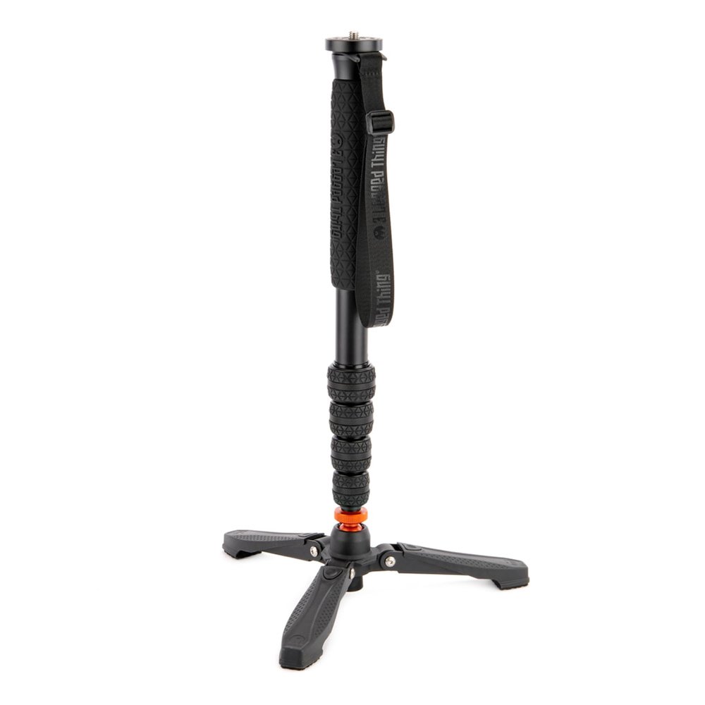 3 Legged Thing Punks Taylor 2.0 Magnesium Alloy Monopod Kit - Travel-Friendly Camera Monopod for Photographers & Videographers (TAYLORKITDARK2.0)