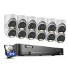 ANNKE 16CH Outdoor Security Camera System, 4K H.265+ 5-in-1 DVR Recorder with AI Human & Vehicle Detection, 12X 3K IP67 CCTV Cameras with Smart Dual Light, Built-in Mic, Remote Access, 2TB Hard Drive view 1