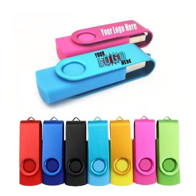 100pcs 128MB Custom USB Flash Drive with Logo Printed, Customized Thumb Drives for Promotional Gifts/Wedding, Personalized USB Sticks with Your Own Brand