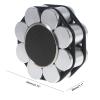 HiFi Record Weight Stabilizer, Professional LP Vinyl Turntable Disc Stabilizer Stainless Steel Turntable Disc Record Stabilizer Clamp with Non Slip Silicone Pad for LP Vinyl Record Player view 2