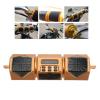 NDNCZDHC Motorcycle Speaker, 12V Motorcycle Stereo Speaker Handlebar Mount MP3 Music Player IP54 Waterproof Universal Audio Amplifier System view 3