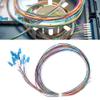12 Strand LC/UPC Single Mode Fiber Optic Pigtail, Low Insertion Loss 1 5m Low Insertion Loss Pigtail and Single Mode Pigtail view 2
