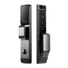 HAvern Intelligent Facial Recognition Fingerprint Door Lock, Biometric Security Device, Gray view 2