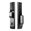 HAvern Intelligent Facial Recognition Fingerprint Door Lock, Biometric Security Device, Gray view 3