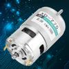 Pilipane High Speed Low Noise XD 775 12V/24V Double Balls Bearing Brush DC Motor Flat Manipulation for Accurate Applications(24V) view 3