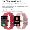 Aeifond Smart Watch for Men Women Compatible Android iOS iPhone, 2.09" Touch Screen Fitness Tracker Smartwatch with Call/SMS/Sleep Monitor/Pedometer Two Sport Bands (Pink) view 2