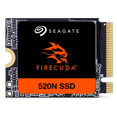 Seagate FireCuda 520N SSD 1TB SSD - M.2 2230-S2, PCIe Gen4 4 NVMe 1.4, speeds up to 4800MB/s, Compatible with Steam Deck, Microsoft Surface, Laptop, with Rescue Services (ZP1024GV3A002)
