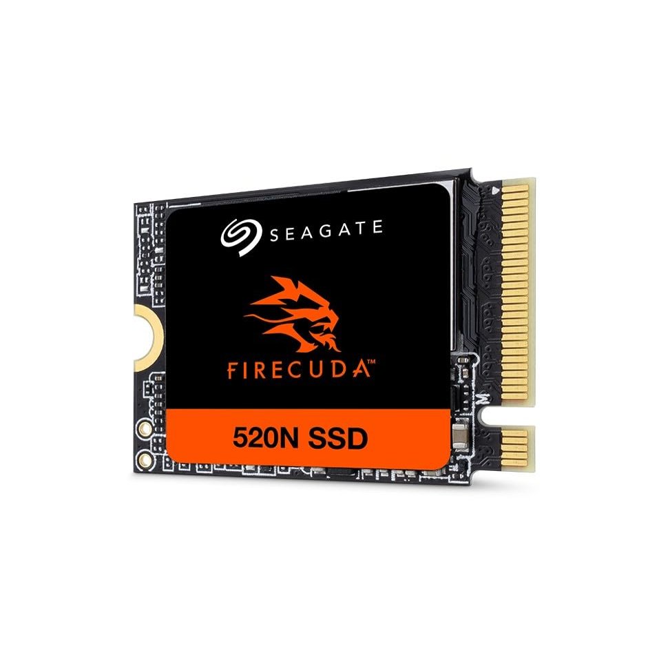 Seagate FireCuda 520N SSD 2TB SSD - M.2 2230-S2, PCIe Gen4 4 NVMe 1.4, speeds up to 5000MB/s, Compatible with Steam Deck, Microsoft Surface, Laptop, with Rescue Services (ZP2048GV3A002)