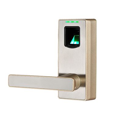 HAvern Intelligent Electronic Access Control Hotel Card Reader Door Lock System (Color : Golden)