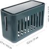 AOKWAWALIY Protector Holder Power Cord Holder Cord Management Container Wire Management Container Plastic Container Plastic to go containers bin Organizer Cable Storage Organizer bar view 4