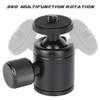 Acouto Aluminium Alloy CNC Spherical Ballhead 360 Multifunction Rotation for Tripod and Cameras view 2