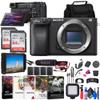 Sony a6400 Mirrorless Camera (ILCE-6400/B) + 4K Monitor + Rode VideoMic + 2 x 64GB Card + 3 x NPF-W50 Battery + Card Reader + LED Light + Corel Photo Software + Case + More (Renewed) view 1