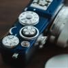 Handmade Hot Shoe Cover, Shutter Button, Aluminium Alloy Retro Japanese Style, Shutter Release Button, Interface Protection Cover, Creative Camera Accessories (White Metal-Flower, Shutter Button) view 1