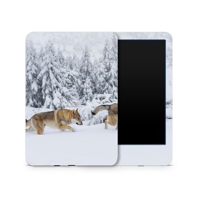 MightySkins Skin Compatible with Amazon Kindle 6-inch 11th Gen (2022) Full Wrap - Wolf Pack | Protective, Durable, and Unique Vinyl Decal wrap Cover | Easy to Apply | Made in The USA