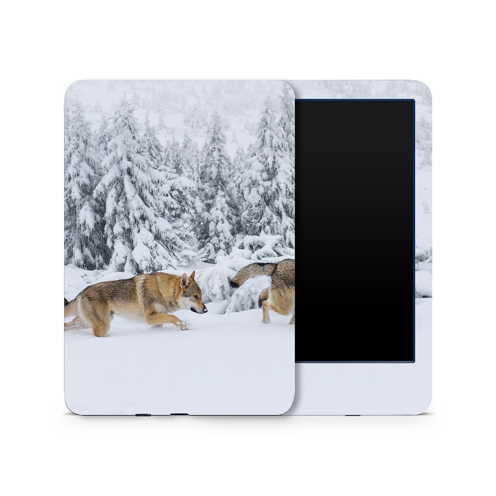 MightySkins Skin Compatible with Amazon Kindle 6-inch 11th Gen (2022) Full Wrap - Wolf Pack | Protective, Durable, and Unique Vinyl Decal wrap Cover | Easy to Apply | Made in The USA