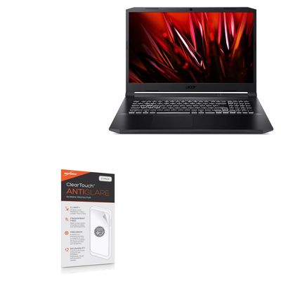 BoxWave Screen Protector Compatible with Acer Nitro 5 NH.QF6AA.002 (17.3 in) - ClearTouch Anti-Glare (2-Pack), Anti-Fingerprint Matte Film Skin
