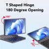 DAUERHAFT Portable Laptop Computer 8 Inch Mini for School with 12G LPDDR5 4800MHz 3.40GHz Quad Core CPU 1000M RJ45 US Plug 12G+128 view 2