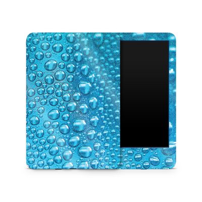 MightySkins Glossy Glitter Skin Compatible with Amazon Kindle 6-inch 11th Gen (2022) Full Wrap - Wavy Drops | Protective High-Gloss Glitter Finish | Easy to Apply | Made in The USA