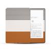 MightySkins Carbon Fiber Skin Compatible with Amazon Kindle Paperwhite 5 6.8-inch 11th Gen (2021) Full Wrap - Neutral Stripes | Textured Carbon Fiber Finish | Easy to Apply | Made in The USA view 1