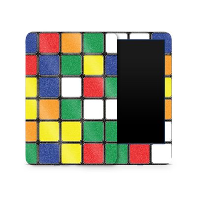 MightySkins Glossy Glitter Skin Compatible with Amazon Kindle 6-inch 11th Gen (2022) Full Wrap - Puzzle Cube | Protective High-Gloss Glitter Finish | Easy to Apply | Made in The USA