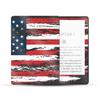 MightySkins Glossy Glitter Skin Compatible with Amazon Kindle Paperwhite 5 6.8-inch 11th Gen (2021) Full Wrap - Tattered Flag | Protective High-Gloss Glitter Finish | Easy to Apply | Made in The USA view 1