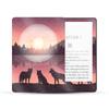 MightySkins Glossy Glitter Skin Compatible With Amazon Kindle Paperwhite 5 6.8-inch 11th Gen (2021) Full Wrap - Wolf Silhouette | Protective High-Gloss Glitter Finish | Easy To Apply | Made in the USA view 1