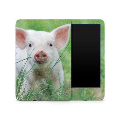 MightySkins Glossy Glitter Skin Compatible with Amazon Kindle 6-inch 11th Gen (2022) Full Wrap - Piglet | Protective, Durable High-Gloss Glitter Finish | Easy to Apply | Made in The USA