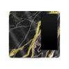 MightySkins Glossy Glitter Skin Compatible with Amazon Kindle 6-inch 11th Gen (2022) Full Wrap - Black Marble Glitter | High-Gloss Glitter Finish | Easy to Apply | Made in The USA view 1
