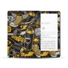 MightySkins Carbon Fiber Skin Compatible With Amazon Kindle Paperwhite 5 6.8-inch 11th Gen (2021) Full Wrap - Yellow Hip Hop | Protective Textured Carbon Fiber Finish | Easy To Apply | Made in the USA view 1