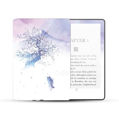 MightySkins Skin Compatible with Amazon Kindle Paperwhite 5 6.8-inch 11th Gen (2021) Full Wrap - Long Way to Fuji | Protective, and Unique Vinyl Decal wrap Cover | Easy to Apply | Made in The USA