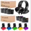 Eduvy 36 Pack Bundle Bulk Headphones for Classroom, Wired Head Phones. for Elementary to College Students. Teacher Must Haves School Pack. view 1