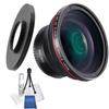 0.43x Wide Angle with Macro Lens for Sony Handycam DCR-SR45 30MM Thread (Ring Adapter Included) view 1