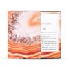 MightySkins Glossy Glitter Skin Compatible with Amazon Kindle Paperwhite 5 6.8-inch 11th Gen (2021) Full Wrap - Orange Quartz | Protective High-Gloss Glitter Finish | Easy to Apply | Made in The USA view 1