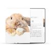 MightySkins Glossy Glitter Skin Compatible with Amazon Kindle Paperwhite 5 6.8-inch 11th Gen (2021) Full Wrap - Lop Bunny | Protective High-Gloss Glitter Finish | Easy to Apply | Made in The USA view 1