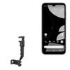 BoxWave Car Mount Compatible with Murena Fairphone 4 - Rearview Mirror Car Mount, Rear View Mirror Adjustable GPS Car Mount - Jet Black view 1