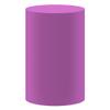 FiVan Birthday Party Decoration Props Vibrant Purple Plinth Cover Elastic Stretch Spandex Pedestal Cover for Metal Cylinder Stands HP-1909 view 2