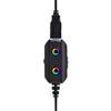 Egghead Skylab Gaming and Multimedia Headset with Noise-Reducing Headphones and LED Lights, Ergonomic Noise Cancelling Gaming Headset with Mic, Black view 3