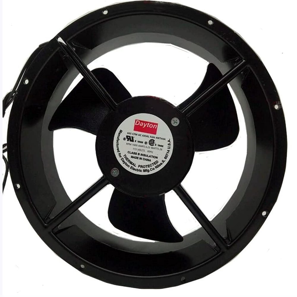 for 4WT44A 665 CFM AC AXIAL Fan 115V 0.23A 26W 2-Wire Axial Fan